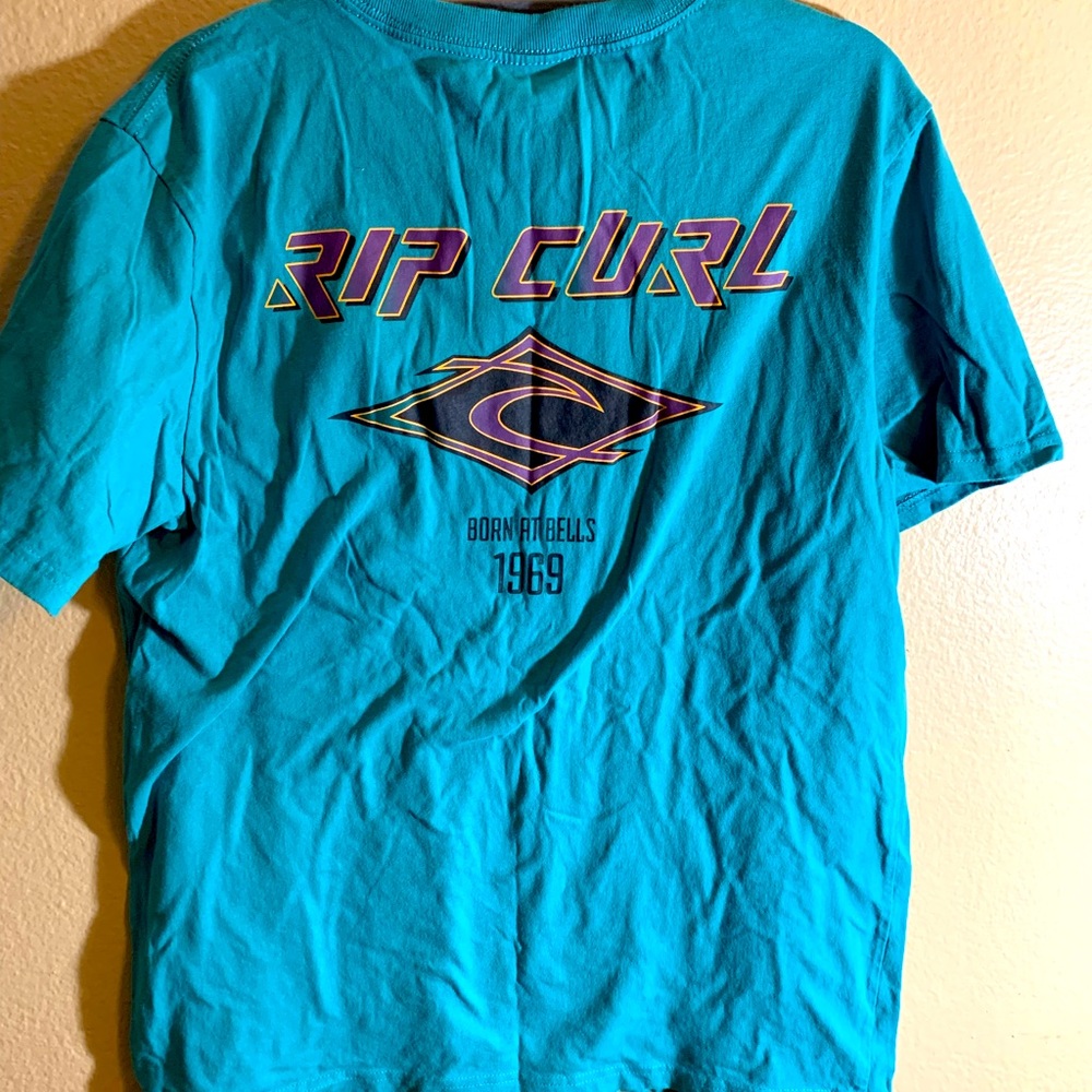 Vintage rip curl reissue tee size large